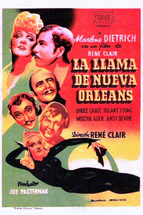 Póster de The Flame of New Orleans
