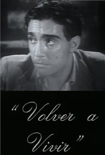 Póster de Volver a vivir