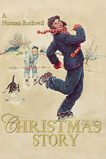 Póster de A Norman Rockwell Christmas Story