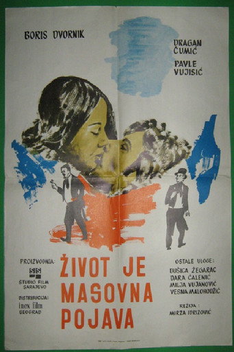 Póster de Život je masovna pojava