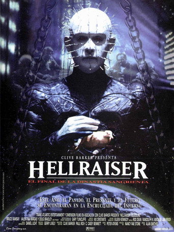 Póster de Hellraiser IV