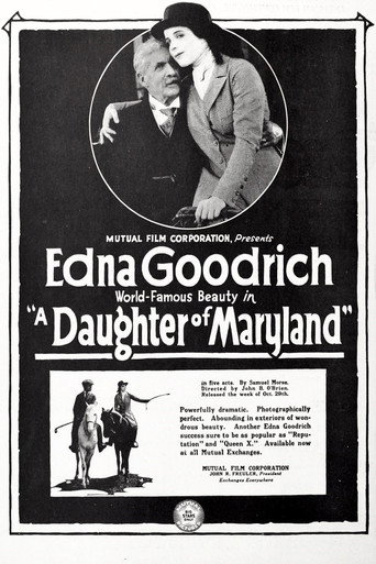 Póster de A Daughter of Maryland