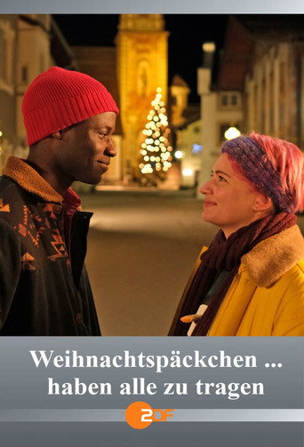 Póster de Weihnachtspäckchen ... haben alle zu tragen