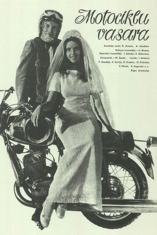 Póster de Motociklu vasara