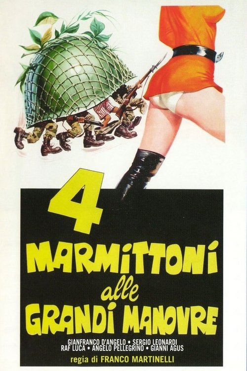 Póster de 4 marmittoni alle grandi manovre