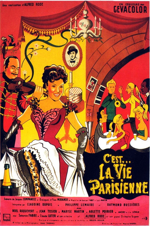 Póster de C'est la vie parisienne