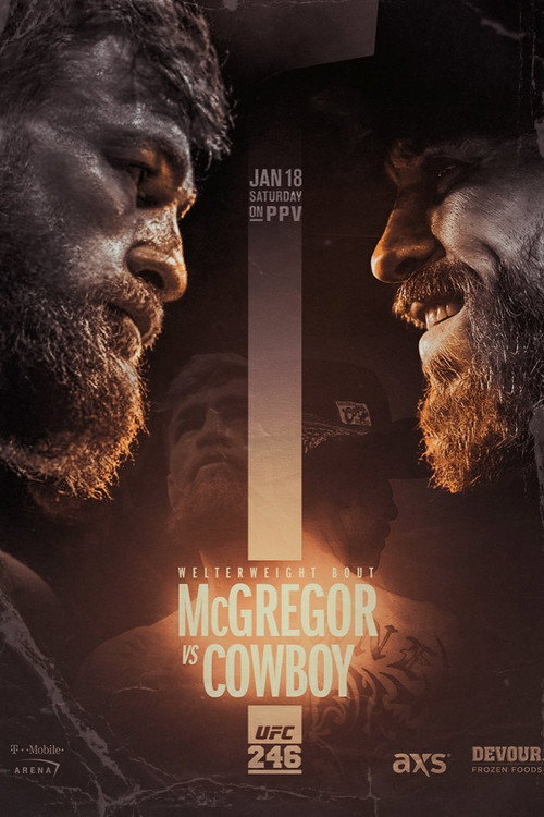 Póster de UFC 246: McGregor vs. Cowboy