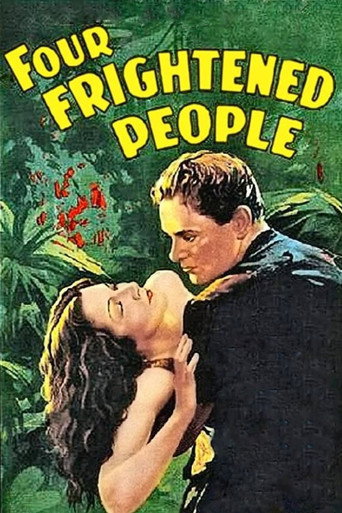 Póster de Four Frightened People