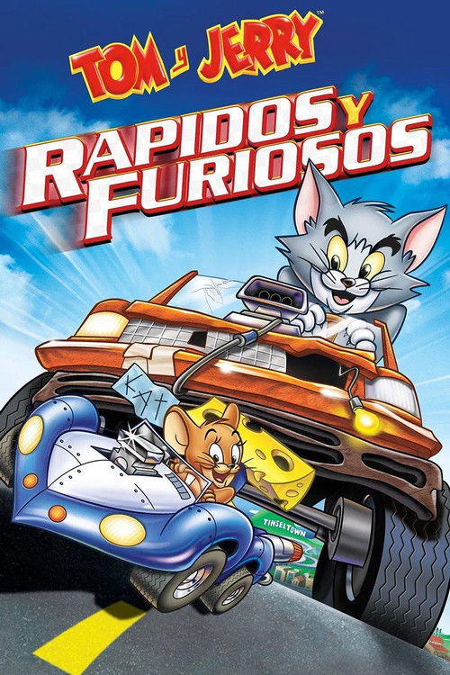 Póster de Tom y Jerry: Rápidos y furiosos