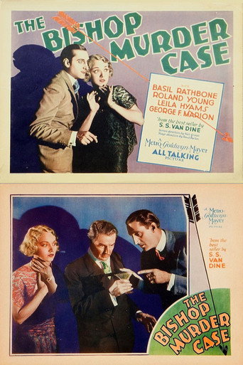 Póster de The Bishop Murder Case