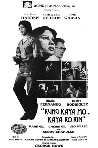 Póster de Kung Kaya Mo... Kaya Ko Rin