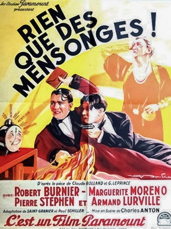 Póster de Rien que des mensonges