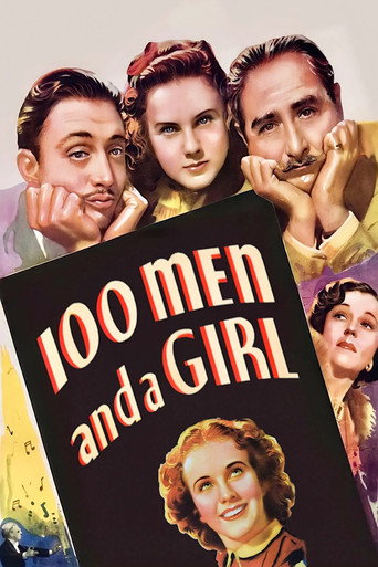 Póster de One Hundred Men and a Girl