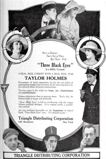 Póster de Three Black Eyes