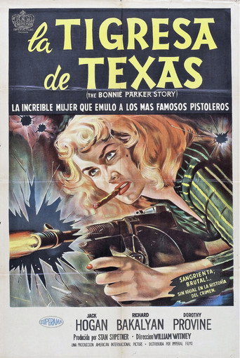 Póster de The Bonnie Parker Story