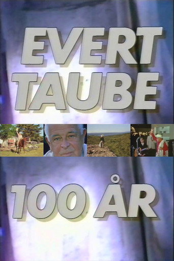 Póster de Evert Taube 100 år
