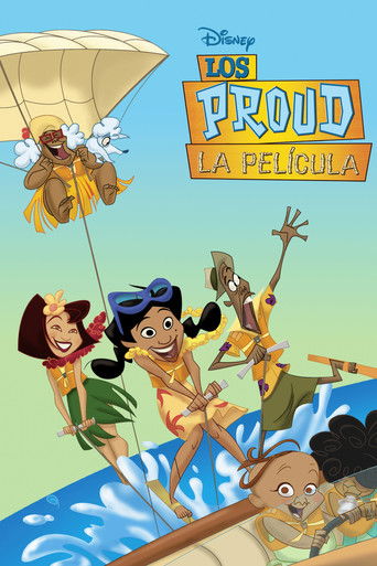 Póster de La pelicula de la familia Proud