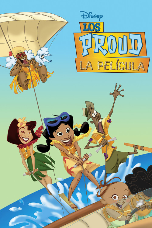 Póster de La pelicula de la familia Proud
