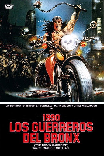 Póster de 1990: I guerrieri del Bronx
