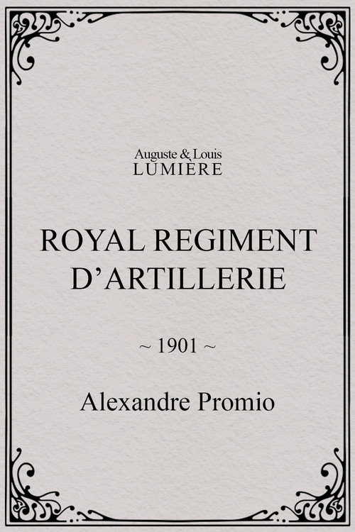 Póster de Royal regiment d’artillerie