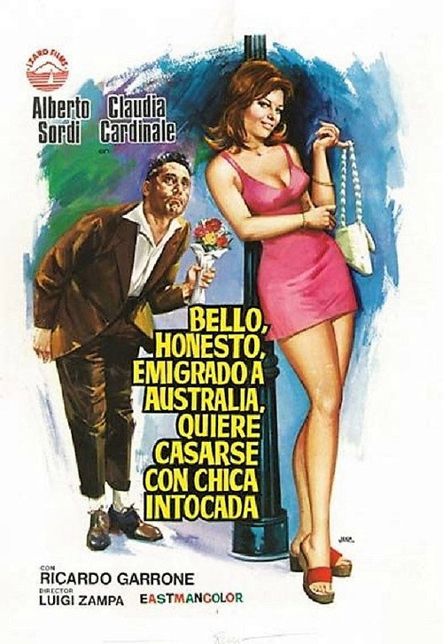 Póster de Bello, onesto, emigrato Australia sposerebbe compaesana illibata