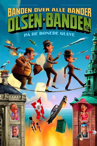 Póster de Olsen Banden på de bonede gulve