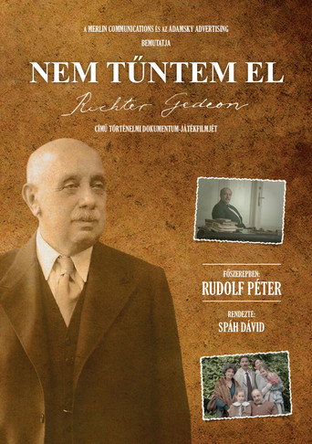 Póster de Nem tűntem el - Richter Gedeon története