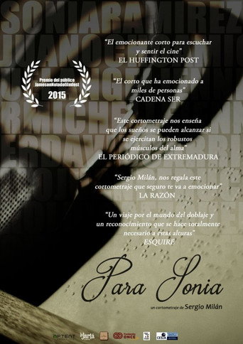 Póster de Para Sonia
