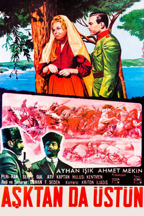Póster de Aşktan da Üstün