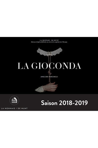 Póster de La Gioconda - Opera Bruxelles
