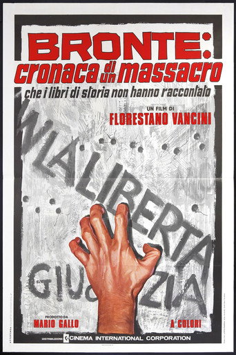 Póster de Bronte: cronaca di un massacro che i libri di storia non hanno raccontato