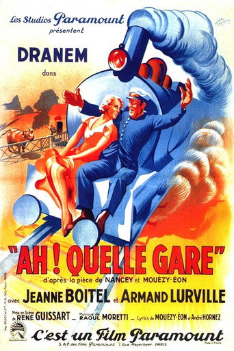 Póster de Ah ! Quelle gare !