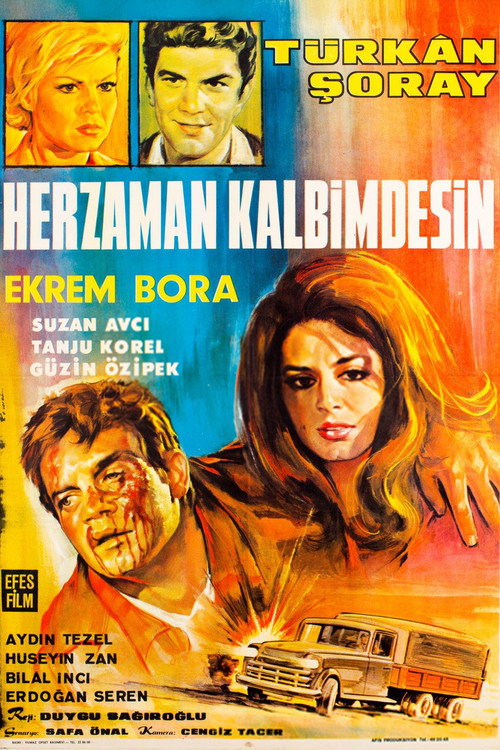 Póster de Her Zaman Kalbimdesin