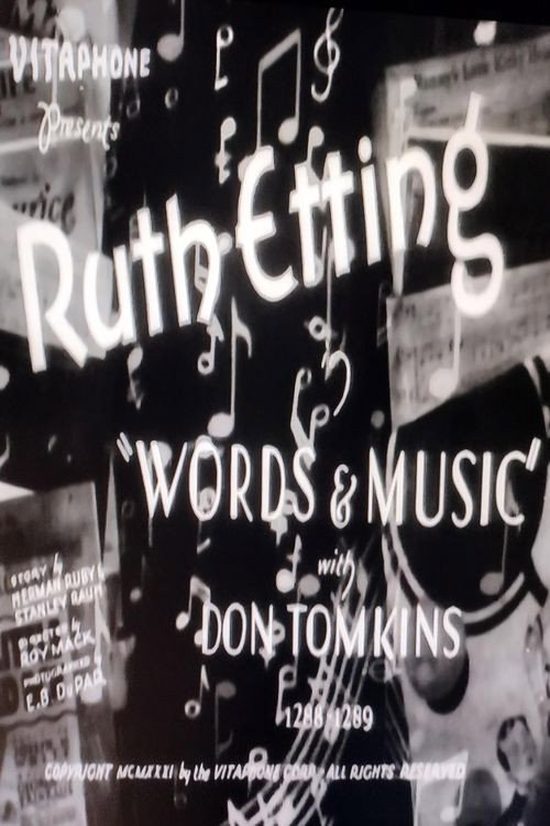 Póster de Words & Music