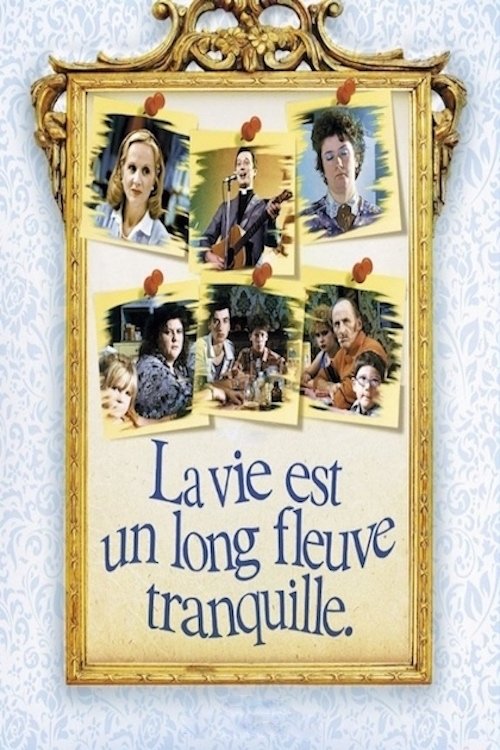 Póster de La vie est un long fleuve tranquille