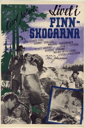 Póster de Livet i finnskogarna