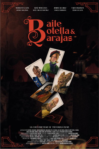 Póster de Baile, Botella & Barajas