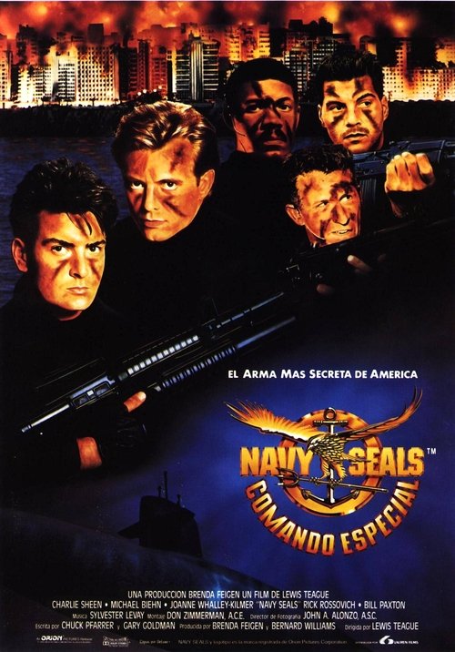 Póster de Navy Seals, comando especial