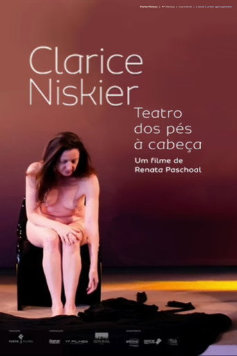 Póster de Clarice Niskier: Teatro dos Pés à Cabeça