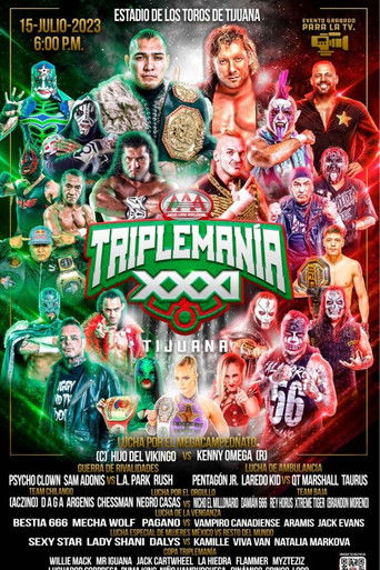 Póster de AAA Triplemania XXXI: Tijuana