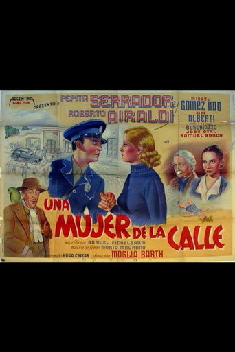 Póster de Una mujer de la calle
