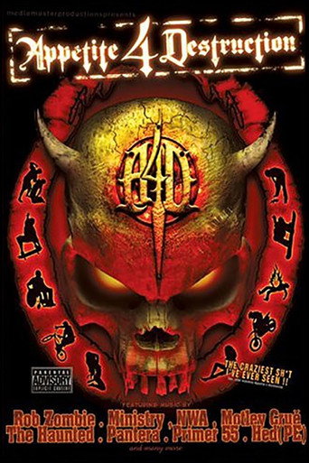 Póster de Appetite 4 Destruction