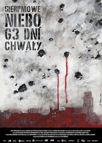 Póster de Sierpniowe niebo. 63 dni chwały