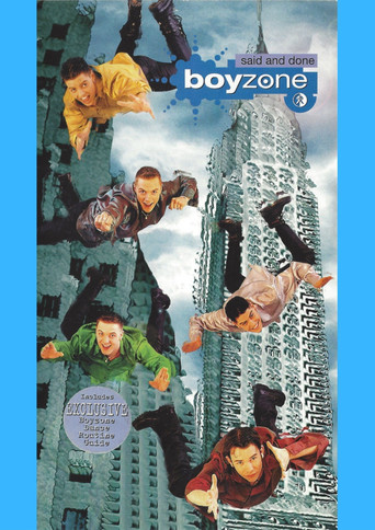 Póster de Boyzone: Said and Done