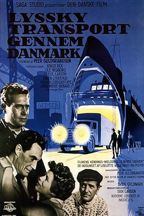 Póster de Lyssky transport gennem Danmark