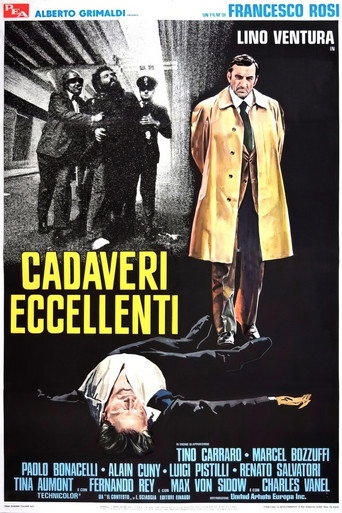 Póster de Cadaveri eccellenti
