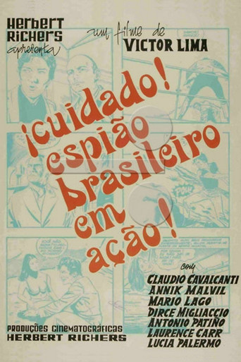 Póster de Cuidado! Espião Brasileiro em Ação!