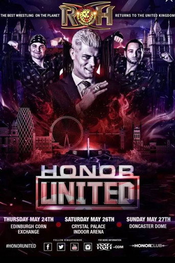 Póster de ROH Honor United: Edinburgh