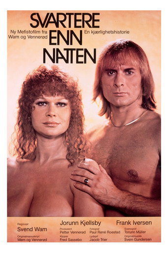 Póster de Svartere enn natten