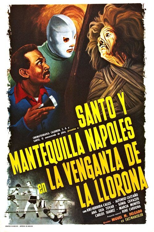 Póster de Santo y Mantequilla Nápoles en la venganza de La Llorona